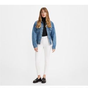 Levi’s high rise skinny jean - white 25 NWT